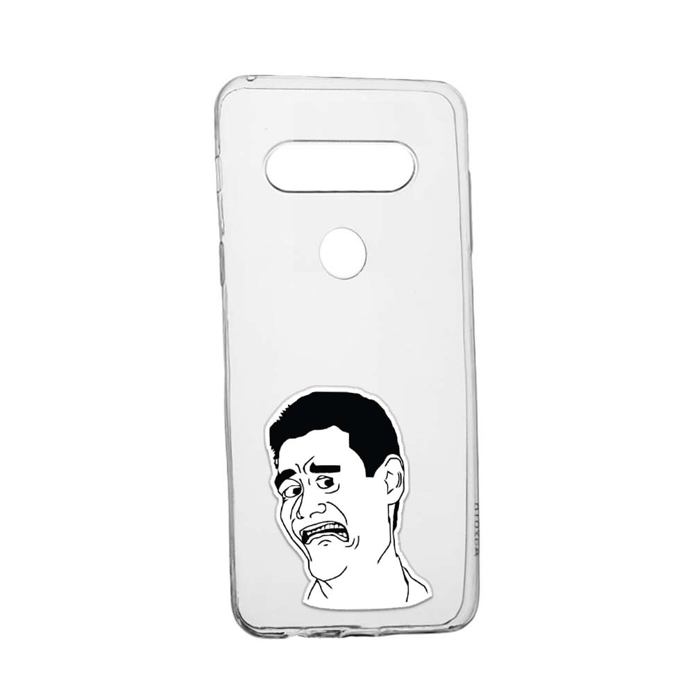 Husa Meme - Harold, pentru LG K61, rezistenta la uzura, anti-alunecare, din silicon Premium, 660