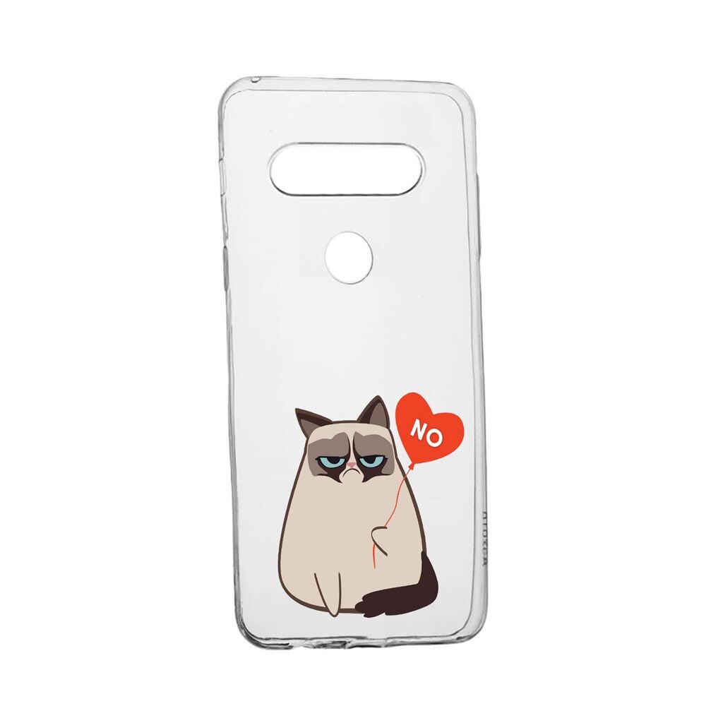 Husa Meme - Gumpy, pentru LG K40S, rezistenta la uzura, anti-alunecare, din silicon Premium, 657