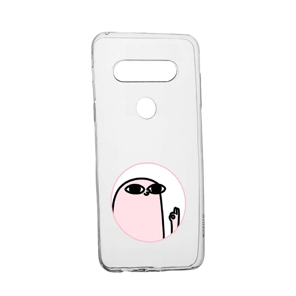 Husa Meme, pentru LG K61, rezistenta la uzura, anti-alunecare, din silicon Premium, 658