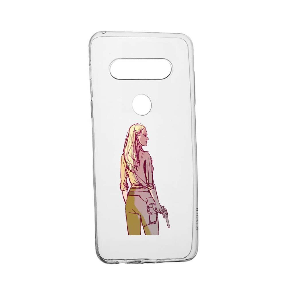 Husa WestWorld, Movie, pentru LG K40S, rezistenta la uzura, anti-alunecare, din silicon Premium, 676