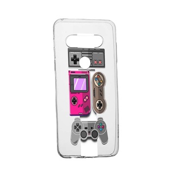 Husa Gamer - Xbox - Nintendo, pentru LG K61, rezistenta la uzura, anti-alunecare, din silicon Premium, 670 Husa Gamer - Xbox - Nintendo, pentru LG K61, rezistenta la uzura, anti-alunecare, din silicon Premium, 670