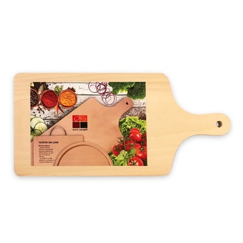 Tocator lemn, bej, 26 x 12 x 1.5 cm Tocator lemn, bej, 26 x 12 x 1.5 cm