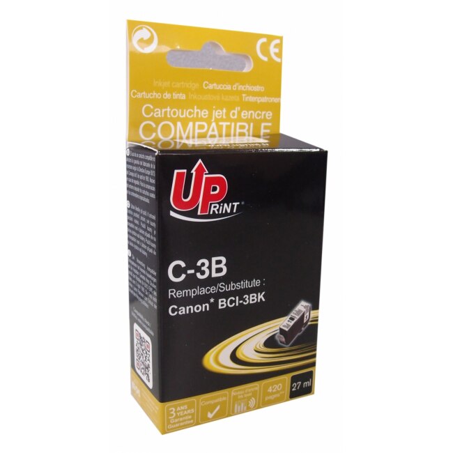Cartus de cerneala UPRINT BCI3/BCI5/BCI6 CANON, Negru