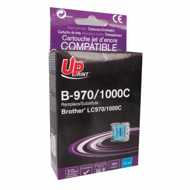 Cartus de cerneala UPRINT LC970 BROTHER, Cyan