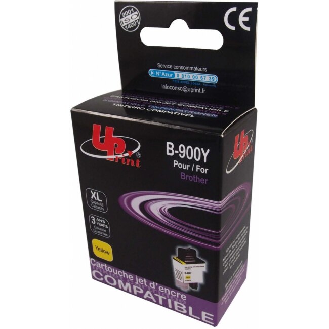 Cartus de cerneala UPRINT LC900, BROTHER, Galben