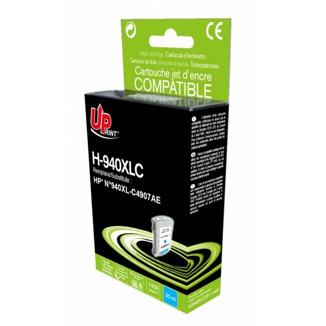 Cartus de cerneala UPRINT C4907 HP, Cyan
