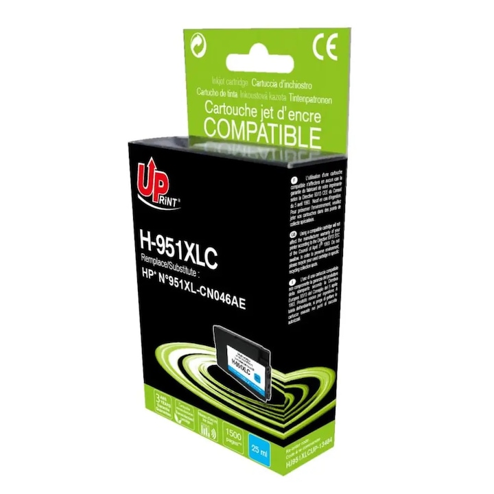 Cartus de cerneala UPRINT C4906 HP, Negru