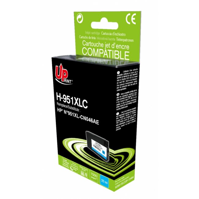 Cartus de cerneala UPRINT CN046AE HP, Cyan
