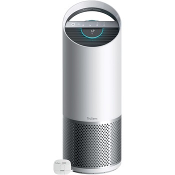 Purificator aer Leitz TruSens™ Z-3000 cu SensorPod™ pentru monitorizare calitate aer, doua fluxuri de aer, sterilizare UV, filtre DuPont carbon si HEPA360, 70m², indicator schimb filtre, display touch, silentios, timer, mod de noapte, alb Purificator aer Leitz TruSens™ Z-3000 cu SensorPod™ pentru monitorizare calitate aer, doua fluxuri de aer, sterilizare UV, filtre DuPont carbon si HEPA360, 70m², indicator schimb filtre, display touch, silentios, timer, mod de noapte, alb