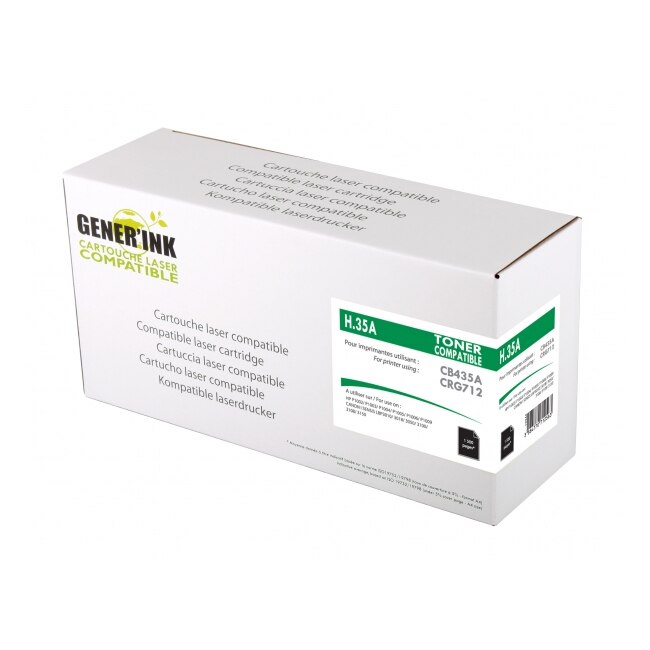 Cartus de toner UPRINT CB435A/CB436A/CE285A/CE278A, HP/CANON, Negru