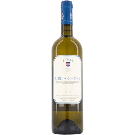 Vin Alb Biblia Chora Estate, Assyrtiko&Sauvignon Blanc, Sec, 0.75l