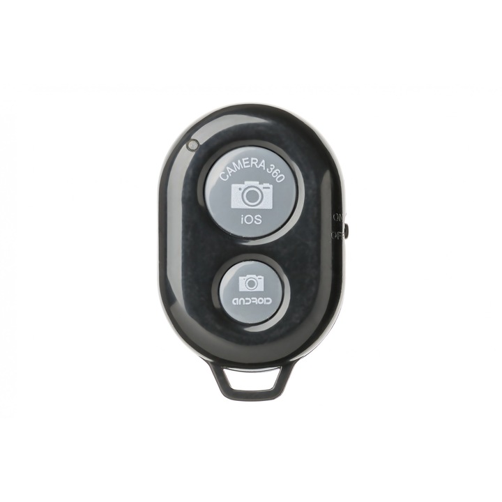 Bluetooth дистанционно управление, Kabelwelt GKWHRss04-01, съвместимо с Android и IOS, черно