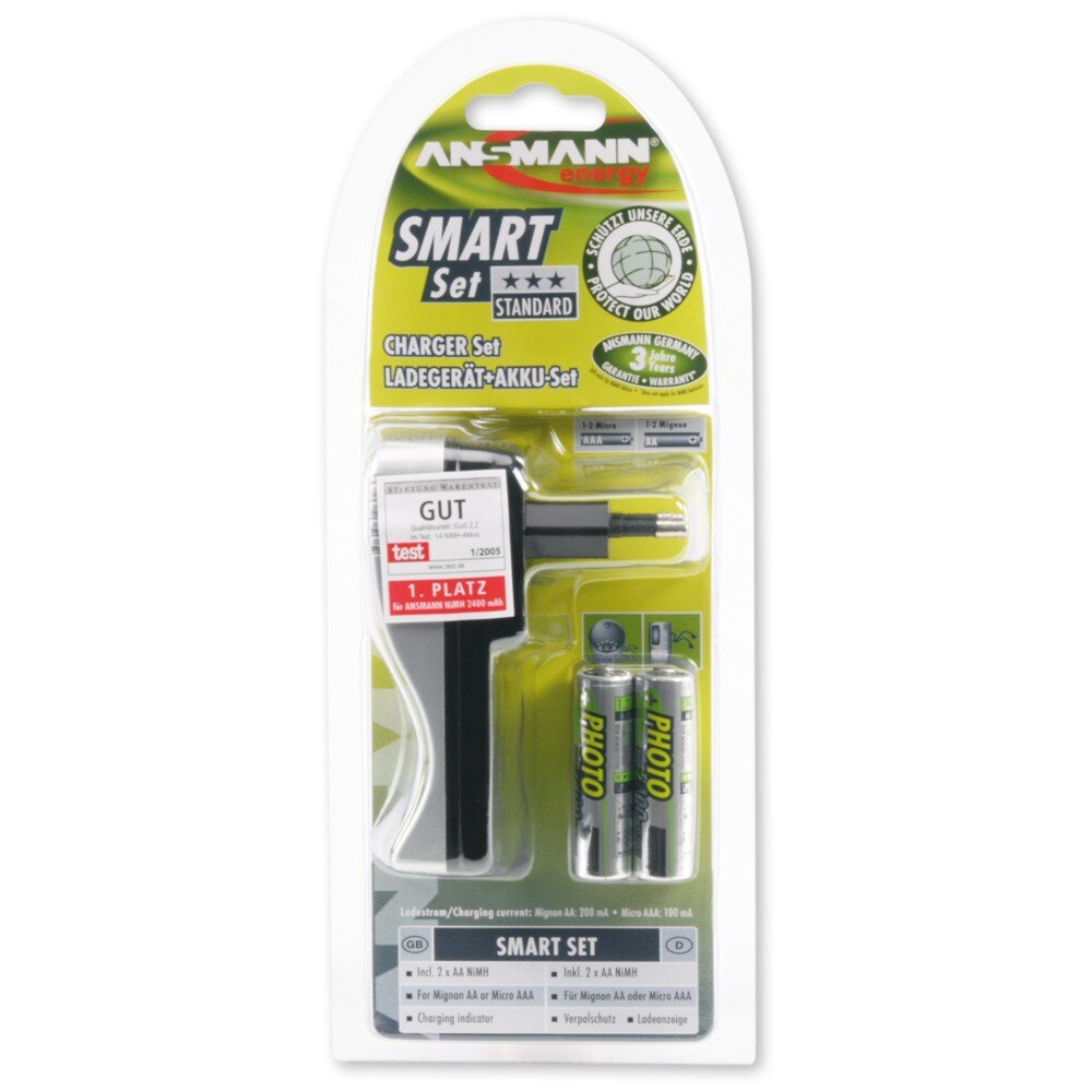 Incarcator Ansmann SmartSet 2XR6 2400 mAh