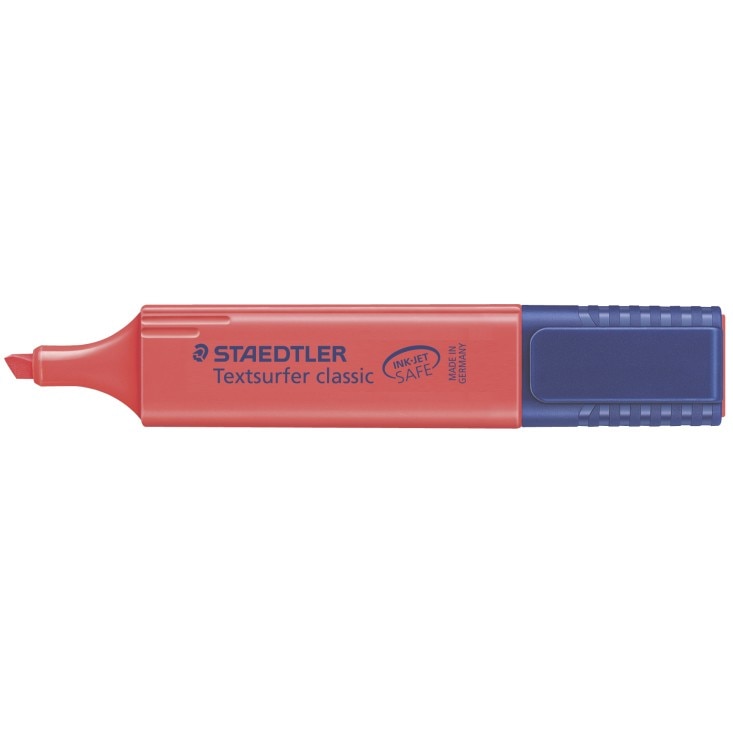 Textmarker evidentiator Staedtler rosu ST3643