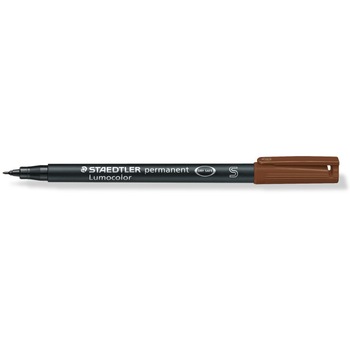 Marker permanent Staedtler Lumocolor maro S ST-313-9 Marker permanent Staedtler Lumocolor maro S ST-313-9