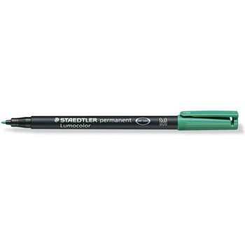 Marker permanent Staedtler Lumocolor verde M 1.0mm ST3179 Marker permanent Staedtler Lumocolor verde M 1.0mm ST3179