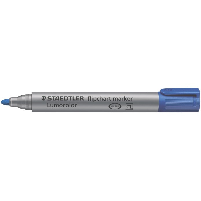 Marker flipchart Staedtler 2mm albastru ST3569