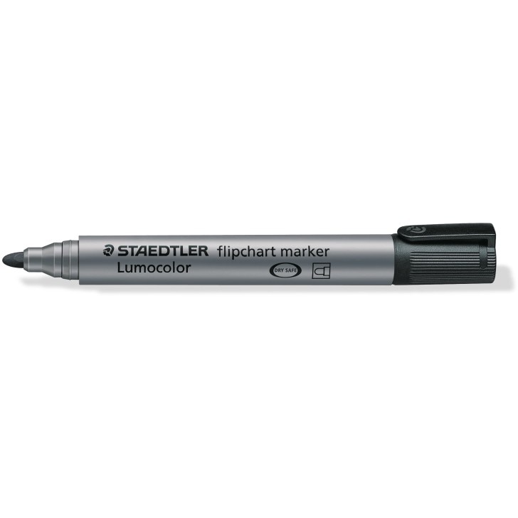 Marker flipchart Staedtler 2mm negru ST3569