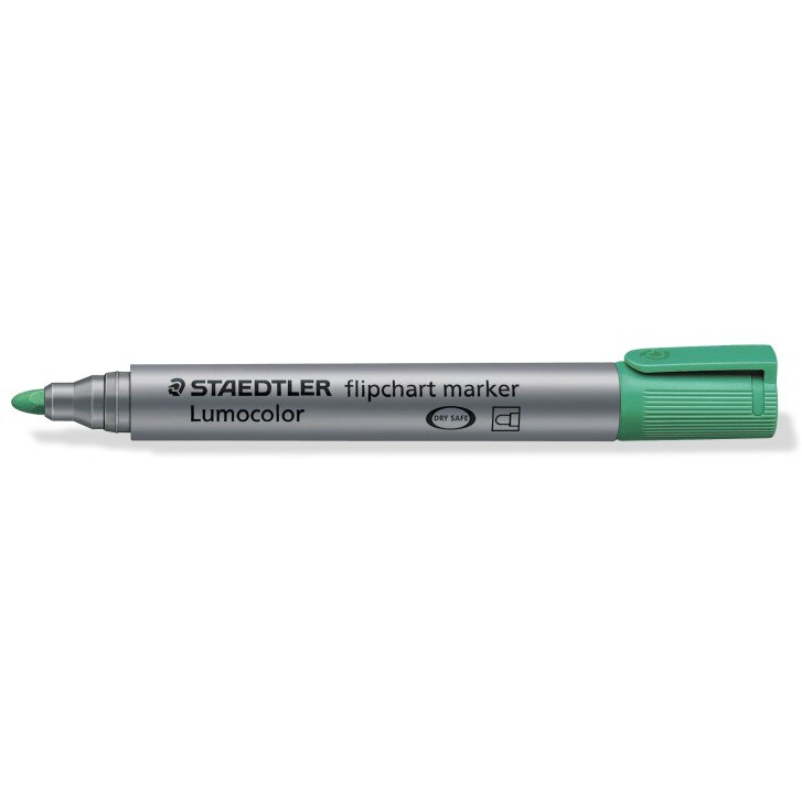 Marker flipchart Staedtler 2mm verde ST3569