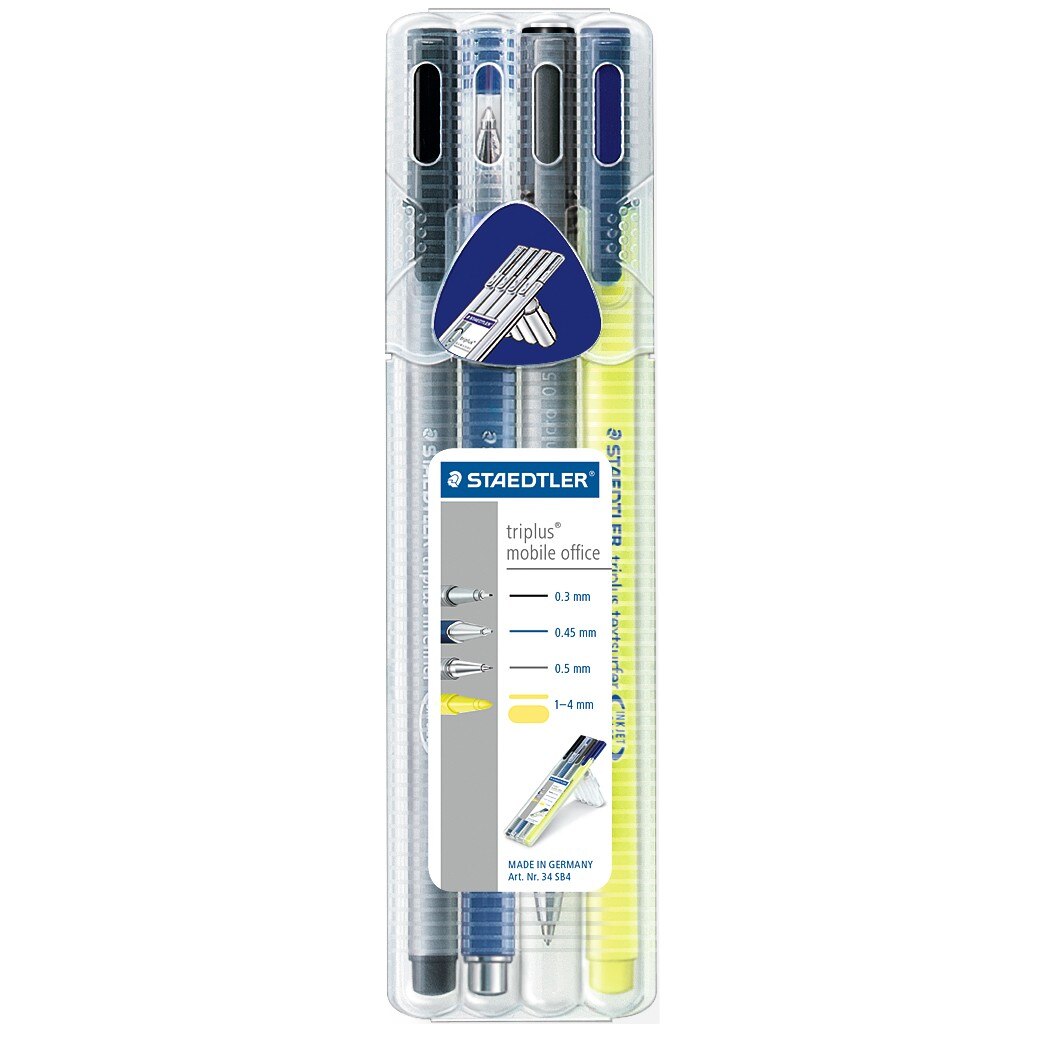 Set liner,roller,creion,textm Staedtler ST-34-SB4