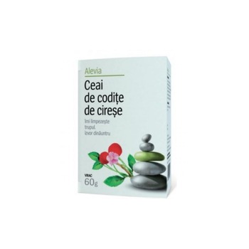 Ceai de codite de cirese Alevia 60 grame Ceai de codite de cirese Alevia 60 grame
