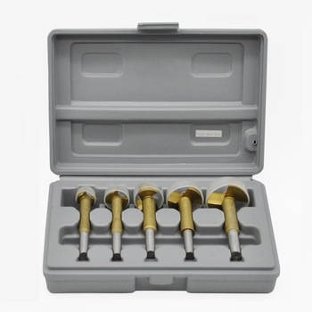Set freze pentru lemn Mannesmann M54005, Ø8-10 mm, 5 piese Set freze pentru lemn Mannesmann M54005, Ø8-10 mm, 5 piese