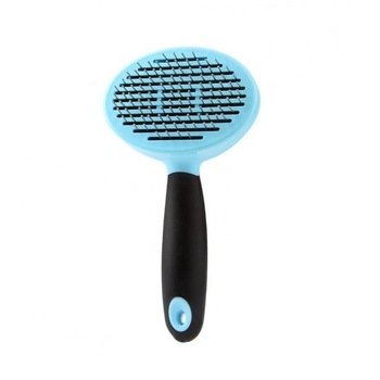 Perie pentru caini si pisici, Autocuratare, Cu buton Perie pentru caini si pisici, Autocuratare, Cu buton