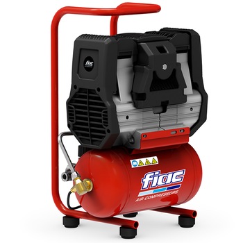 Compresor de aer fara ulei insonorizat FIAC, COMPACTSILENT-XS88, rezervor 6l, 140l/min, 0,75CP Compresor de aer fara ulei insonorizat FIAC, COMPACTSILENT-XS88, rezervor 6l, 140l/min, 0,75CP