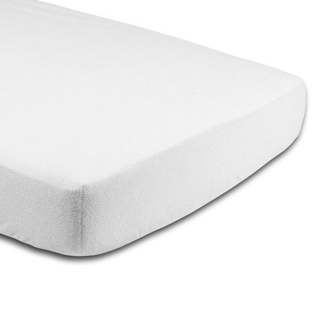 Husa protectie saltea impermeabila 160 x 200 cm Kidizi, din frotir, respirabila, cu elastic roata Husa protectie saltea impermeabila 160 x 200 cm Kidizi, din frotir, respirabila, cu elastic roata