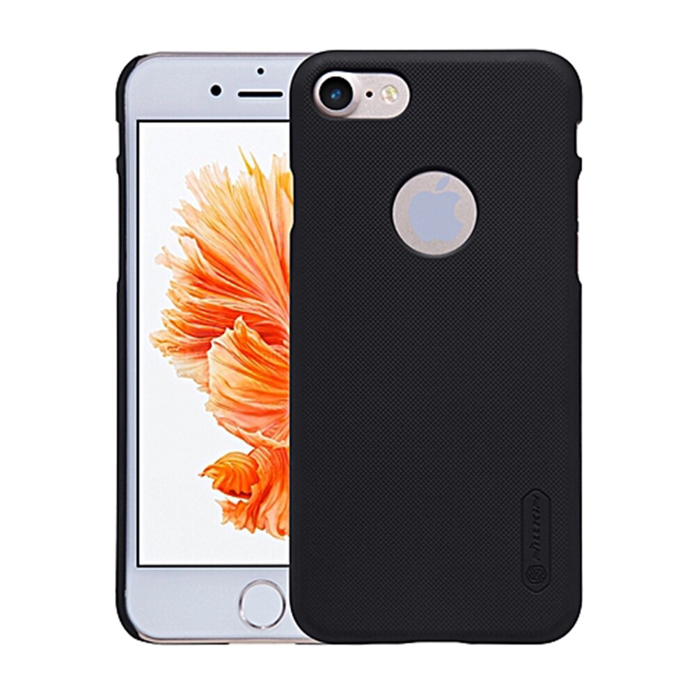Husa Nillkin Top Shild, APPLE iPhone 8 Optim Wealthy Star Fit Protect, Negru