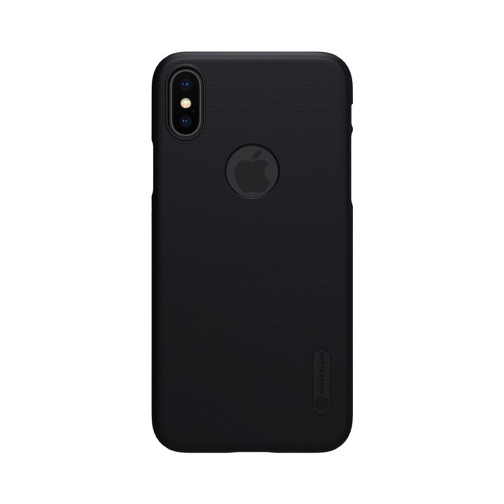Husa Nillkin Top Shild, APPLE iPhone Xs - iPhone X Optim Wealthy Star Fit Protect, Negru