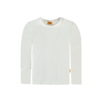 Bluza baieti Steiff, alba, 74 cm, 9 luni Bluza baieti Steiff, alba, 74 cm, 9 luni