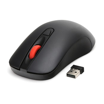Mouse Wireless 2.4GHz, Omega 45269 OM-520, 4 butoane, 1200 / 1600 dpi, 2 x AAA, negru Mouse Wireless 2.4GHz, Omega 45269 OM-520, 4 butoane, 1200 / 1600 dpi, 2 x AAA, negru