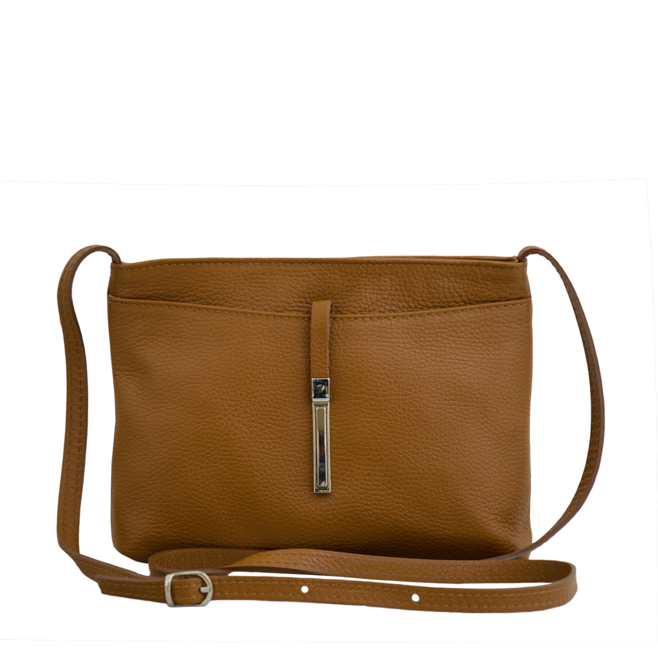 Geanta crossbody din piele naturala, Sabina, Coio
