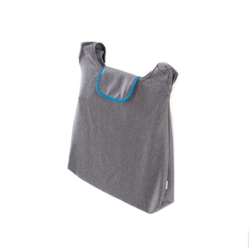 Geanta transport Diago gri-albastru cu clip pentru carucior si umar Geanta transport Diago gri-albastru cu clip pentru carucior si umar