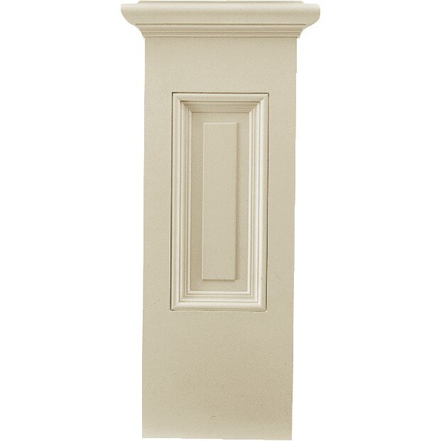 Baza de pilastru din poliuretan PL266, alba, 64 x 28.8 cm