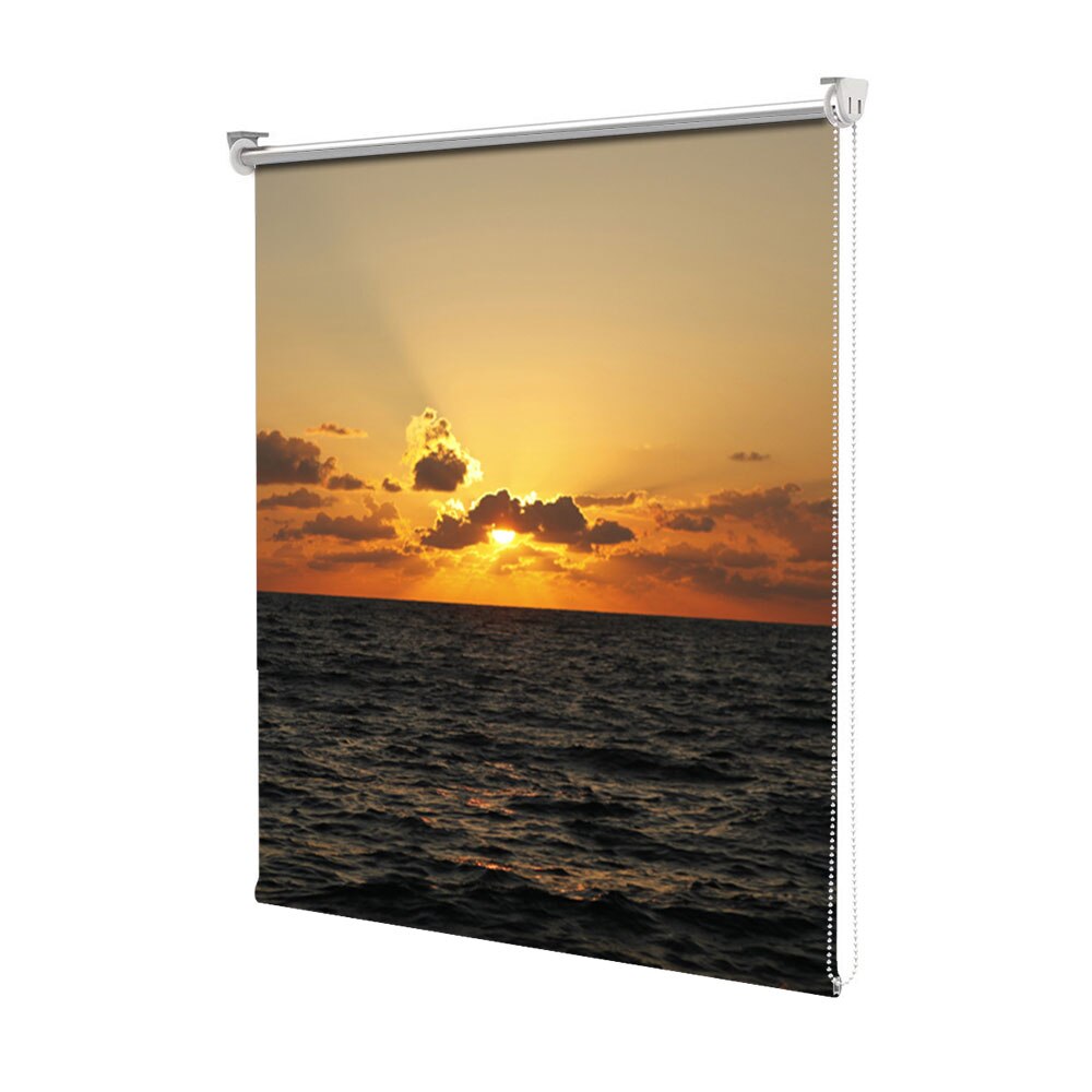 Rolete Art Shade tip Jaluzele cu Rulou si sistem inclus, Aproape noapte, Decoratiuni, Latime 180 cm x Inaltime 250 cm