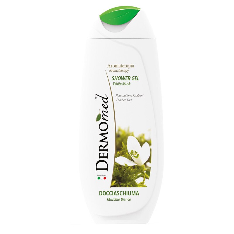 Gel de dus Dermomed muschio bianco 250ml