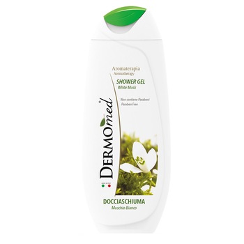 Gel de dus Dermomed muschio bianco 250ml Gel de dus Dermomed muschio bianco 250ml