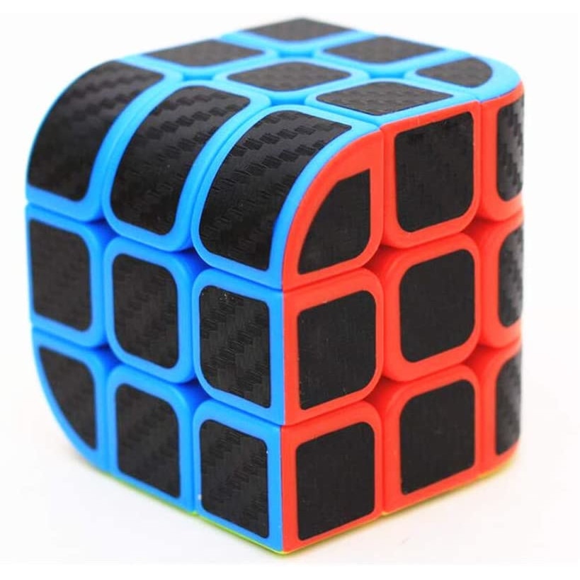 Cub Rubik 3x3x3 Penrose Magic cube, Fibra de carbon, 240CUB