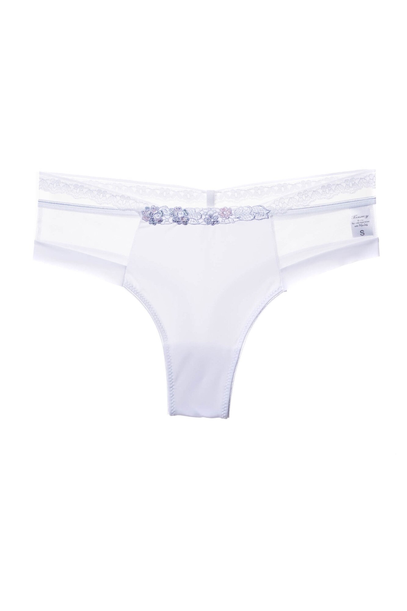 Chilot dama, BIJU, model Tanga, Alb, model BJ38, L INTL