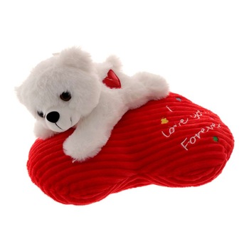 Catelus pe Perna Inima Love You Forever 26 cm Catelus pe Perna Inima Love You Forever 26 cm