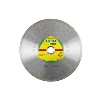 Disc diamantat continuu 230x22.23 mm Klingspor Supra DT600F 325372 Disc diamantat continuu 230x22.23 mm Klingspor Supra DT600F 325372