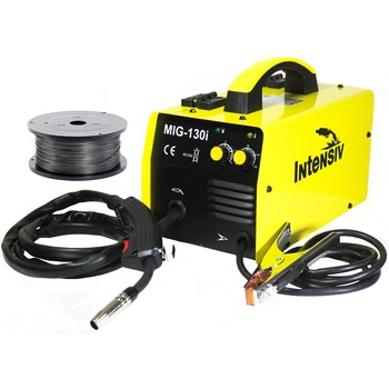 Aparat sudura MIG MAG tip invertor, cu sarma cu flux, Intensiv , curent de sudare 30-120A, monofazat (230 V) + rola de sarma flux 1kg Aparat sudura MIG MAG tip invertor, cu sarma cu flux, Intensiv , curent de sudare 30-120A, monofazat (230 V) + rola de sarma flux 1kg