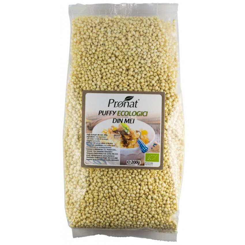 Mei expandat, natur, bio, Pronat, 200 g