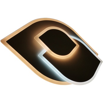 Plafoniera cu LED Avide, 73W(36.5+36.5), Levy, 3 moduri de iluminare, telecomanda Plafoniera cu LED Avide, 73W(36.5+36.5), Levy, 3 moduri de iluminare, telecomanda