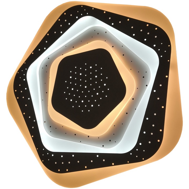 Avide Eliza mennyezeti lámpa, LED, 83W, 41.5 + 41.5, , 3 megvilágítási mód, távirányító