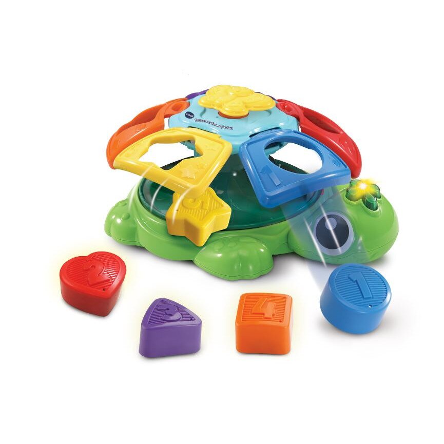 Jucarie interactiva Vtech Testoasa cu forme si culori