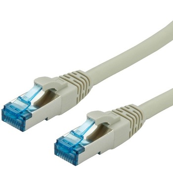 Cablu retea S-FTP cat 6a Gri 1m, Value 21.99.0861 Cablu retea S-FTP cat 6a Gri 1m, Value 21.99.0861
