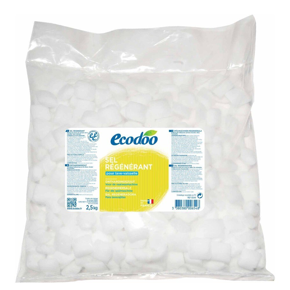 Sare pentru masina de spalat vase - anticalcar si regenerant Ecodoo, Ecodoo, 2,5Kg